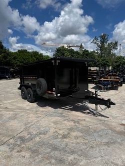 AMP 6 x 12 High Side Dump Trailer 10k