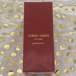 New Womens Perfume Giorgio Armani Red Musk Passione 3.3oz