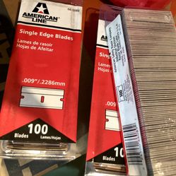 Single Edge Blades