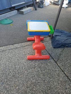 Preschool/ Toddler Todays Kids Table w/ Numbers & Letters