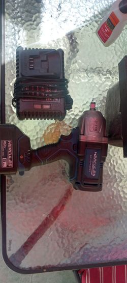 Hercules Brushless Cordless Impact with Battery and Charger