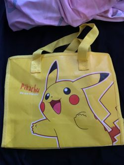 Pokemon (pikachu) bag/lunch bag