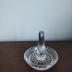 Vintage Crystal Ring and Trinket holder