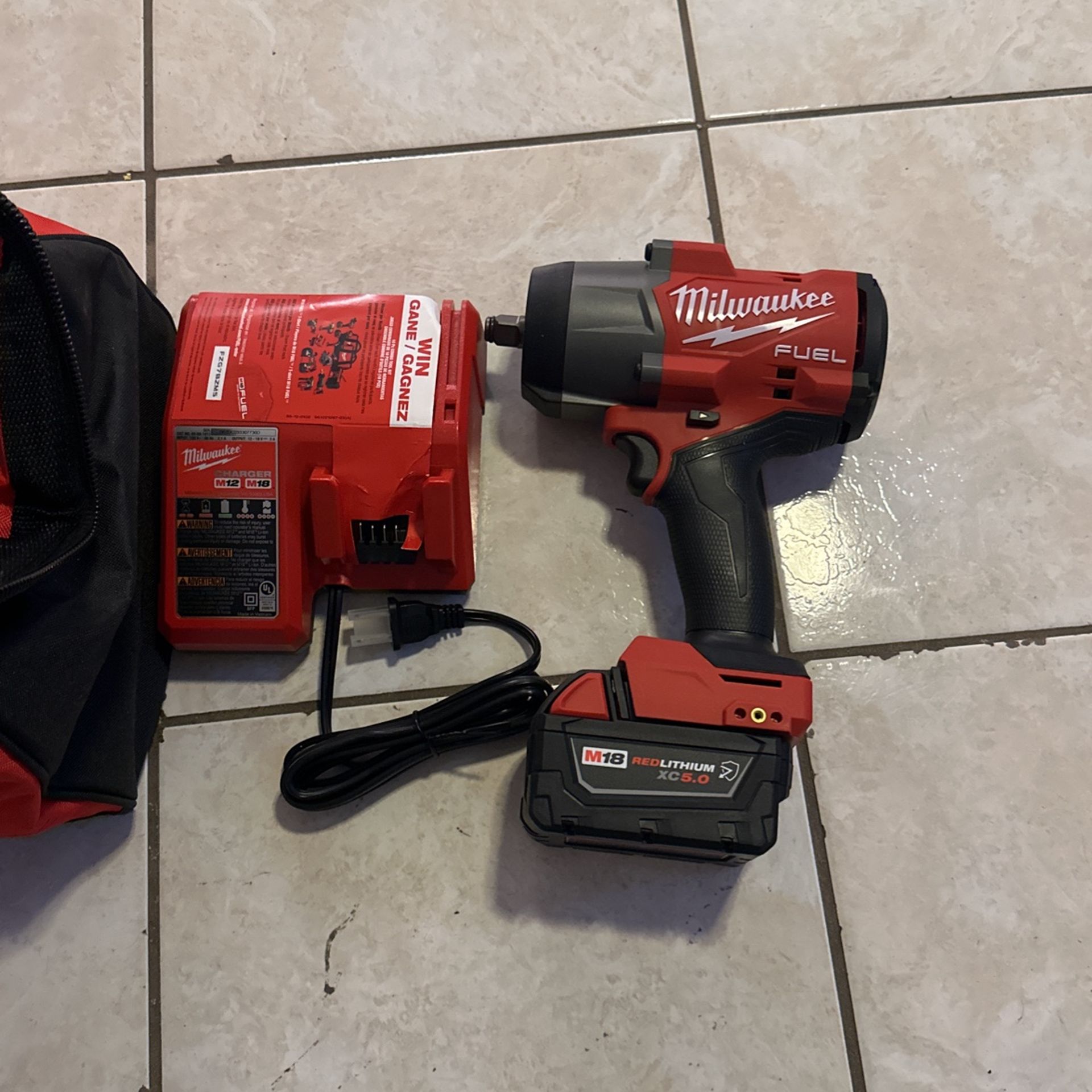 M18 Fuel 1/2” High Torque Impact Wrench