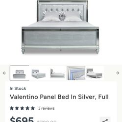 Full Size Valentino Bed