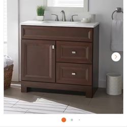 Home decorations Sedgewood 36 in bathroom vanity with sink top (Brand New)