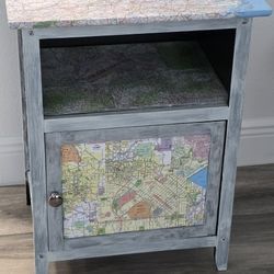 Small Printer stand/Side Table/Office Storage/nightstand 