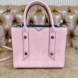 Botkier New York Pink Saffiano Leather Mini Tote