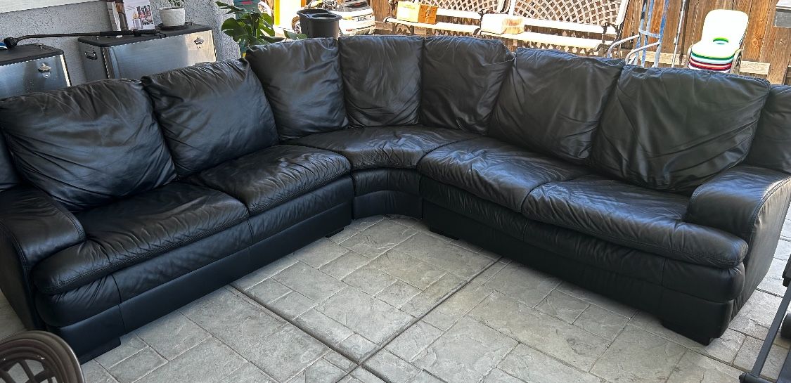 Leather Couch