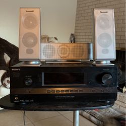 Sony Receiver With Panasonic Speakers