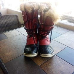 Sorel Red Winter Boots