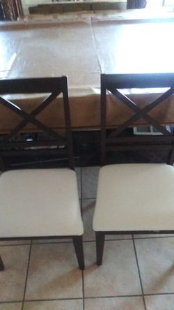 Brand new chairs both for 50$