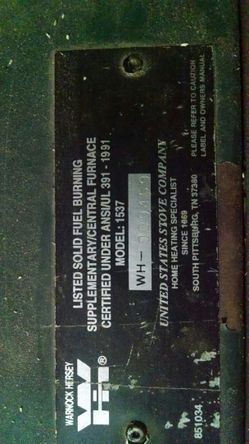 Clayton wood burning furnace for Sale in Fremont, WI - OfferUp