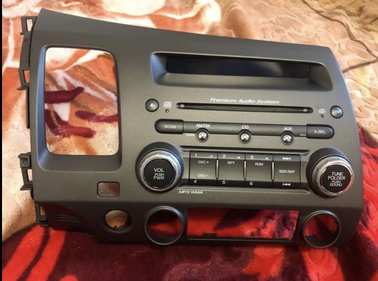 Honda Civic Premium Audio System Radio Stereo WMA Mp3 CD Player OEM