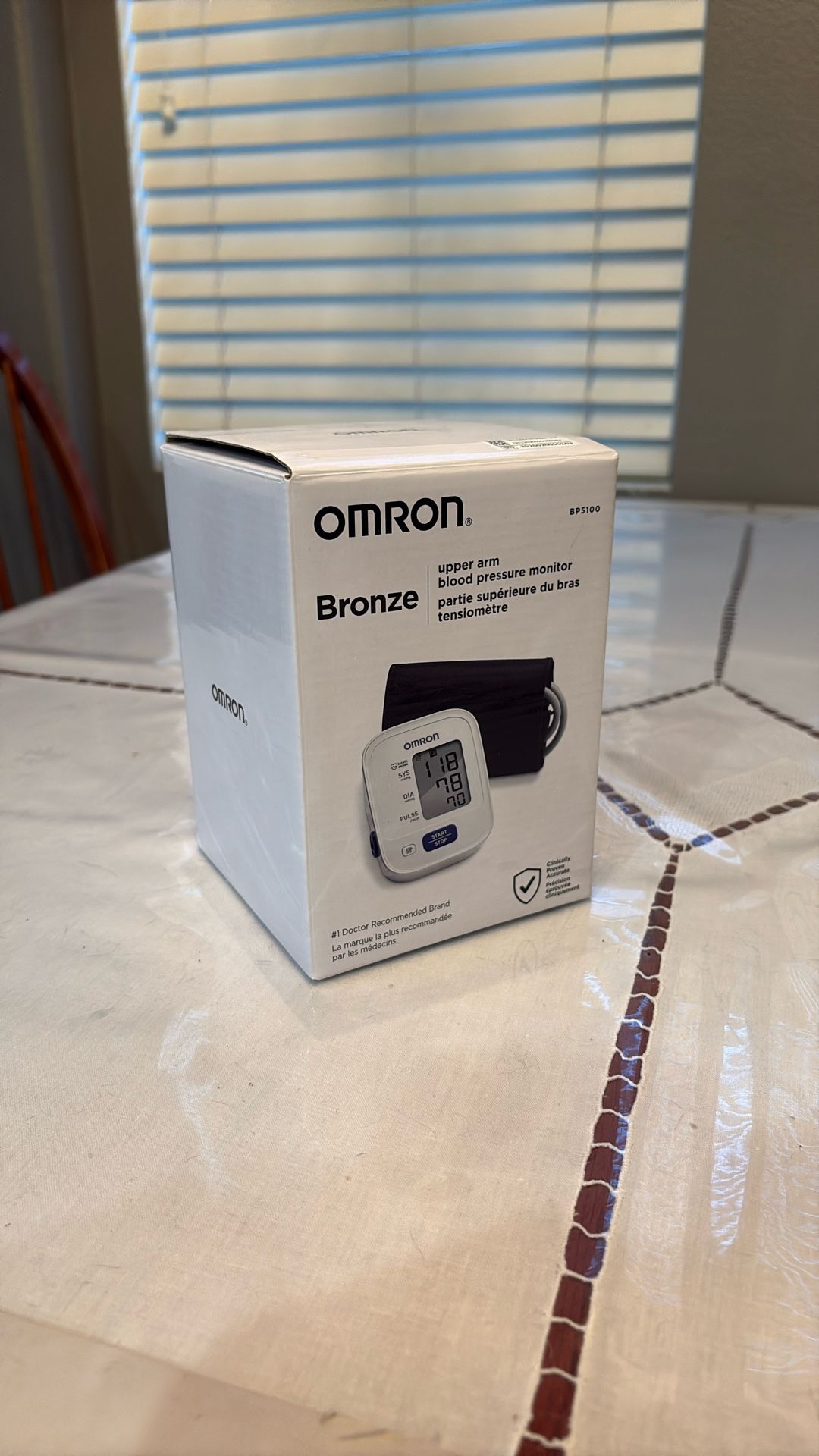 Omron Upper Arm Blood Pressure Monitor BP5100