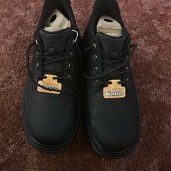Sketchers slip-in Black Casual Shoe With Laces