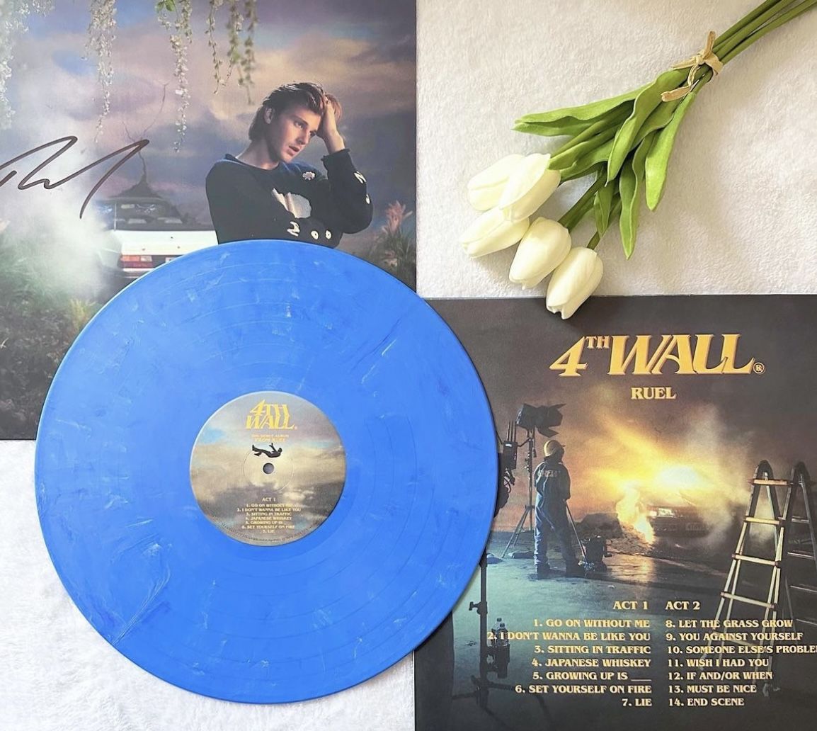 ruel vinyl with signed insert