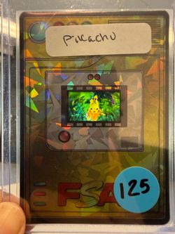 Authentic Pokemon Film Cells Lot 3