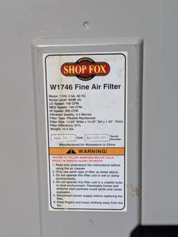 Ambient dust filter