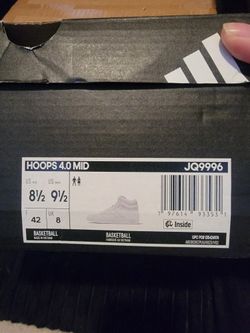 Adidas HOOPS 4.0 MID SIZE 8.5 Men