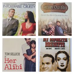 FOUR DVD MOVIES - COMEDIES, $1.00 EACH 