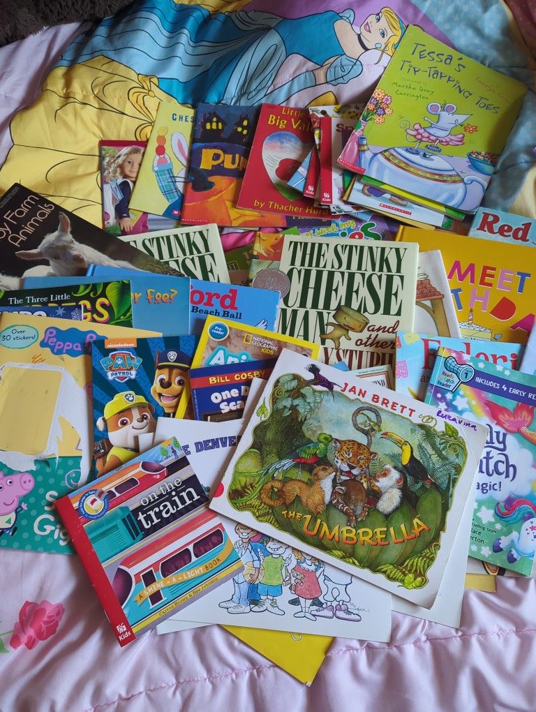 90 Soft Cover Childrens Books