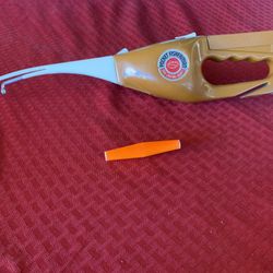 Vintage 1972 POPEIL'S POCKET FISHERMAN Spin Casting Rod WORKING!
