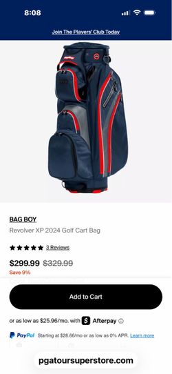 Bag Boy Revolver Golf Bag