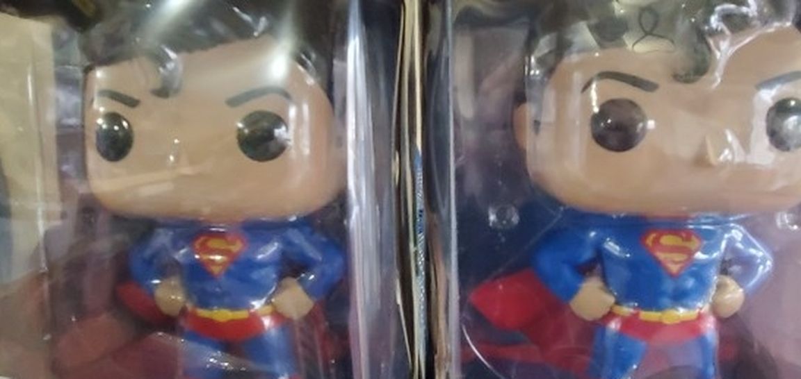 10in Pop Superman Over Sized