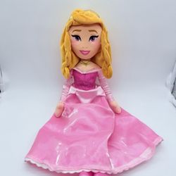 Disney Store Sleeping Beauty Princess Aurora 60th Anniversary Stuffed Plush Doll