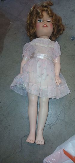 Vintage Shirley Temple Style Composition Doll