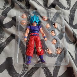 Demoniacal Fit Goku Limit Breaker Super Saiyan Blue Kaoiken DBZ SH