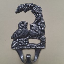 Silver Plated Bird Wall Hanger