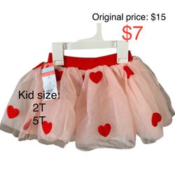 Valentine’s Girls Skirt