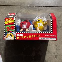 Brand New Sealed Never Used M&M Limit Edition Collectible Candy Dispenser