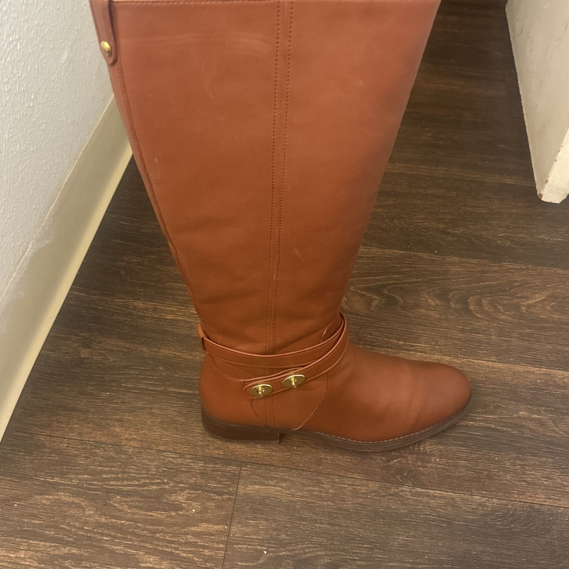 High Boot Coach Size 10