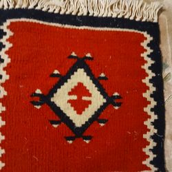 Vintage Zapotec wool  mat