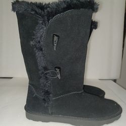 REDUCED!!! Sonoma Suede Faux Fur Lined Boots Size 8