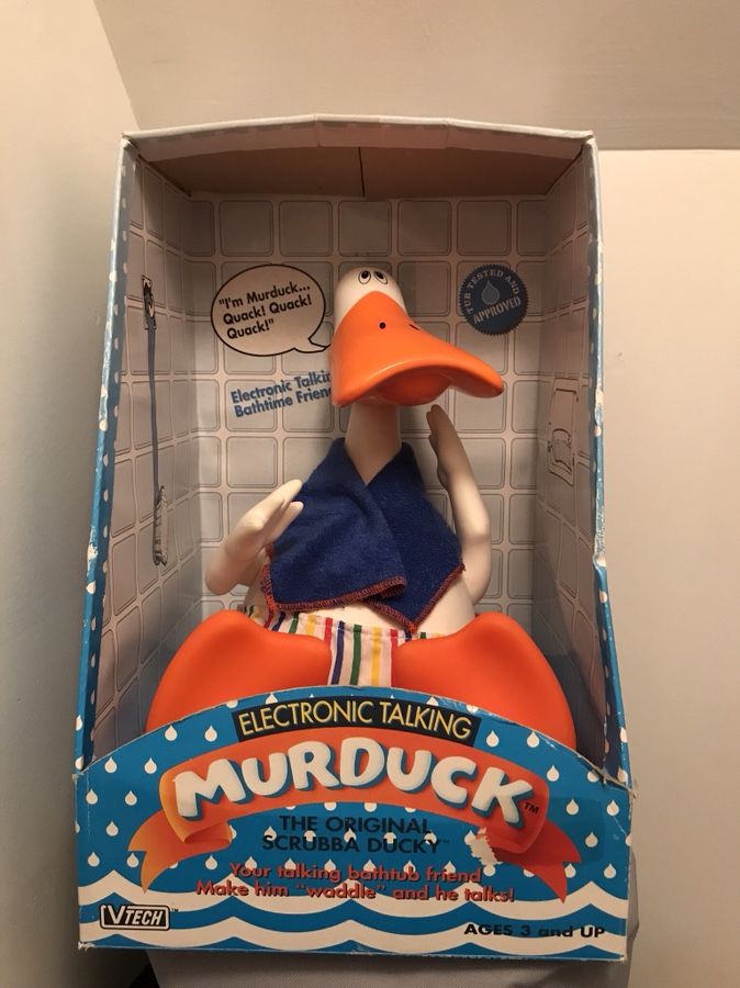 Murduck the Original Scrubba Ducky talking duck