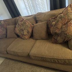 Large Sofer And The Medium One Two End Tables Plus The Coffee $200 Or Better Offer Moving Must Go