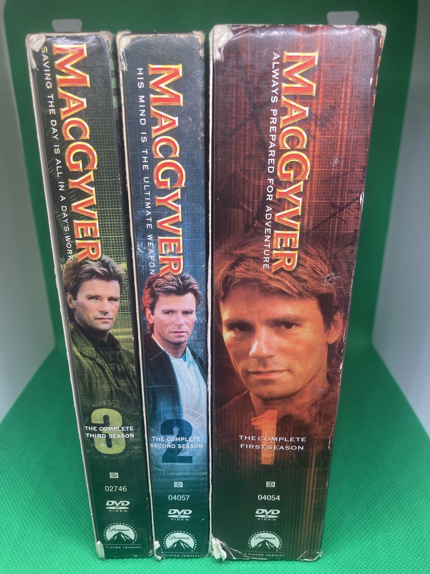 MacGyver DVD sets - Seasons 1, 2 & 3