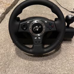 Ps2 Logitech Driving Force GT Racing Wheel