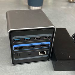 TobenOne USB C Docking Station Dual Triple Monitor Setup