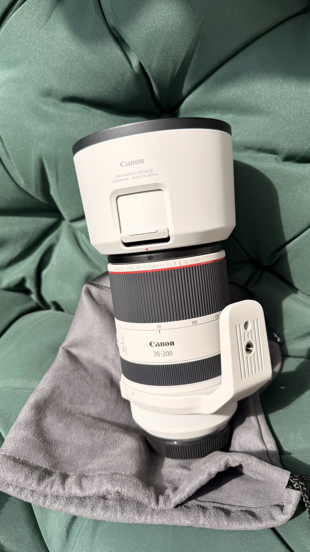 new canon rf 70-200 mm lens F2.8