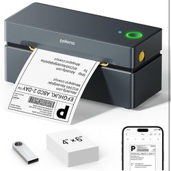 Brand new Bluetooth Thermal Shipping Label Printer, Wireless 4x6 Shipping Label Printer for Small Business, Support iOS, Android, Windows, Mac.