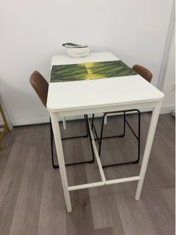 White High-Top Table for Sale