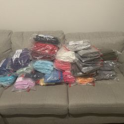 195 New Blank Ladies Fitted Tank Tops (Next Level Brand Ideal Racerback Tank N1533)