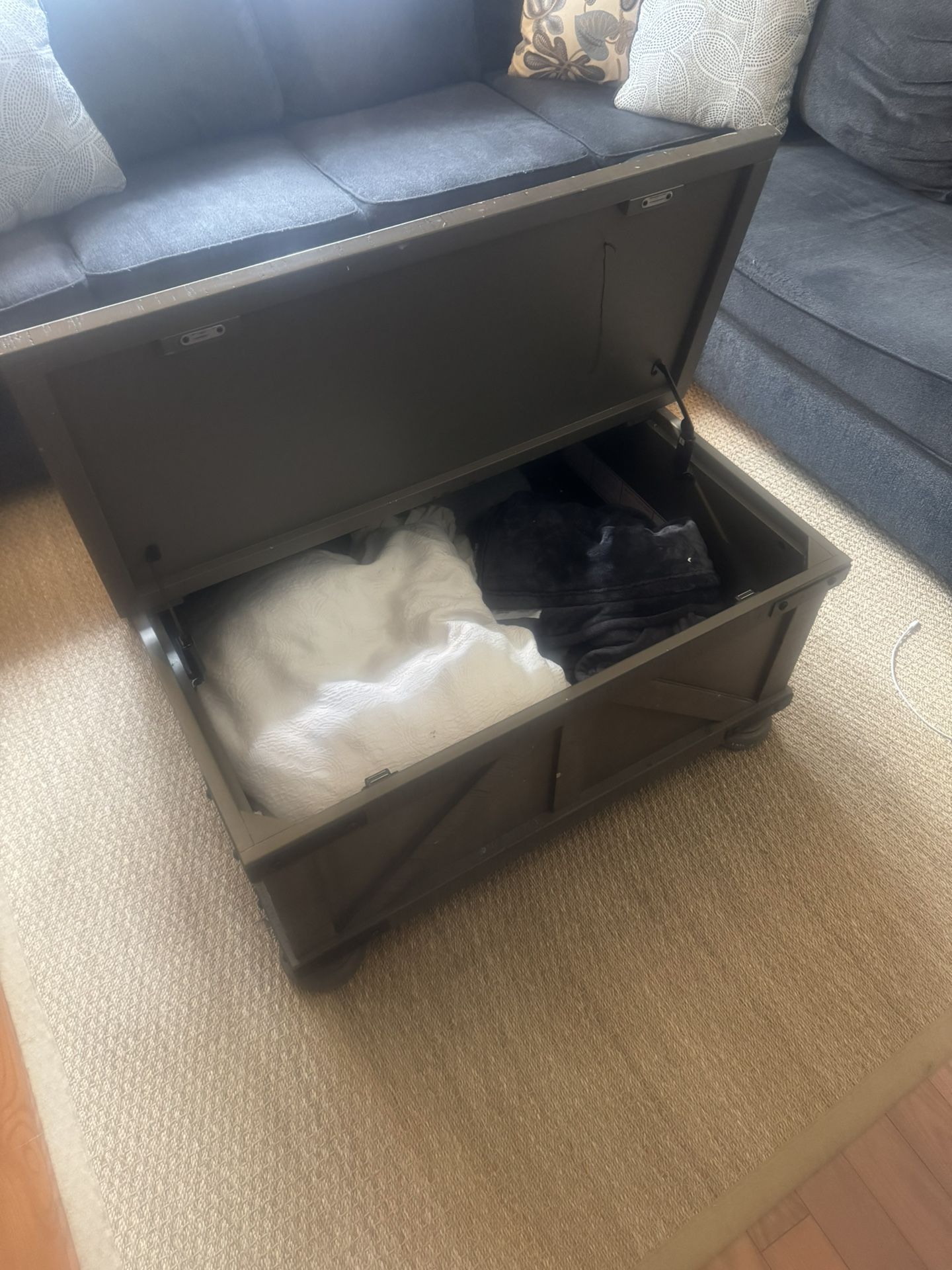 coffee table with storage