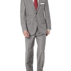 SE SALVATORE EXTE Men's Modern Fit Two Button Suit