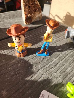 Toy Story Woody 2 figure lot